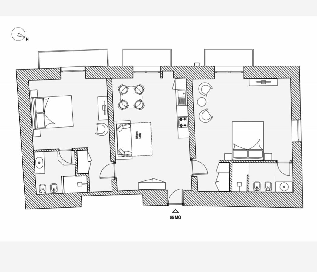 Apartamento Il Miracolo Casa Nápoles Exterior foto